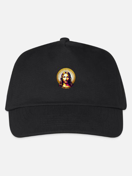 Jesus Christus - Kinder Basecap - Schwarz
