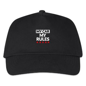 Voiture - Casquette de baseball Enfant - noir - Devant