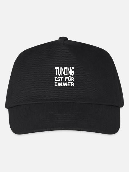 Tuning - Kinder Basecap - Schwarz
