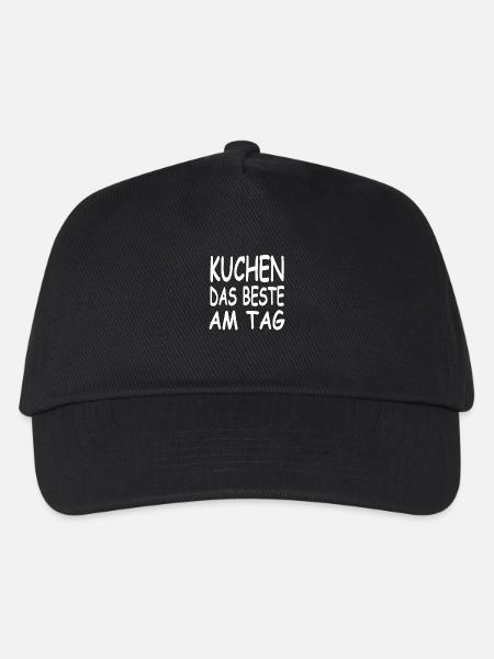 Kuchen - Kinder Basecap - Schwarz