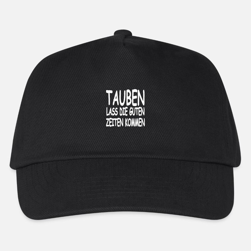 Tauben - Kinder Basecap - Schwarz