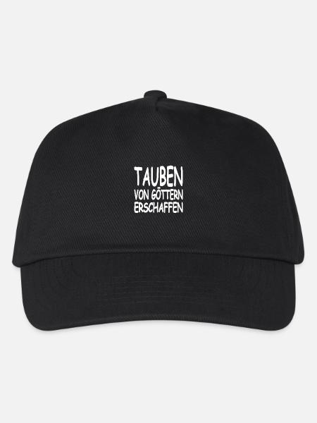 Tauben - Kinder Basecap - Schwarz