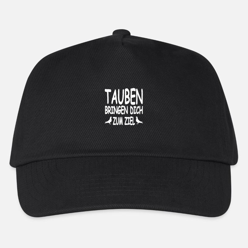 Tauben - Kinder Basecap - Schwarz