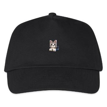 Pixel 2 Chat - Kids’ Baseball Cap - black - Front