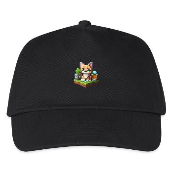 Pixel 4 Chat - Kids’ Baseball Cap - black - Front