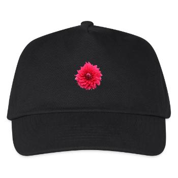 Fleur Rouge Fleur Rouge Fleurs Rouge Fleurs Rouge - Casquette de baseball Enfant - noir - Devant