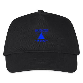 Sail - Kids’ Baseball Cap - black - Front