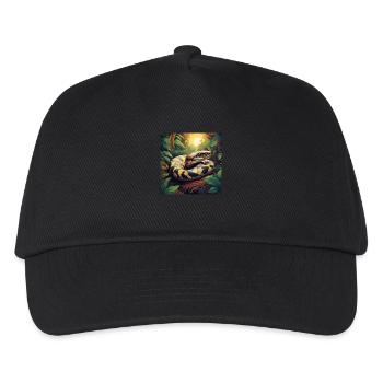 SNAKE - Kids’ Baseball Cap - black - Front