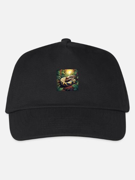 SCHLANGE - Kinder Basecap - Schwarz
