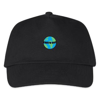 Earth Day - Kinder Basecap - Schwarz - Vorne
