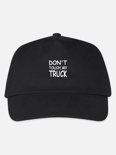 Truck - Kinder Basecap - Schwarz