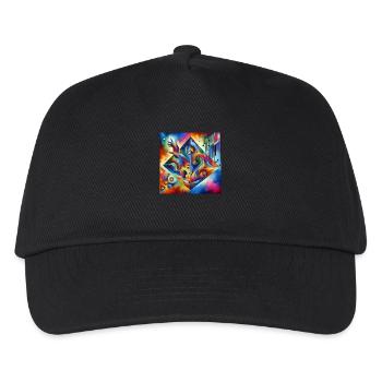 Key - Kids’ Baseball Cap - black - Front