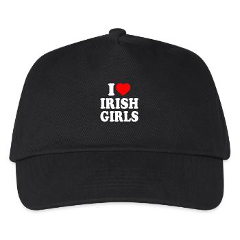 I love irish girls - Kinder Basecap - Schwarz - Vorne
