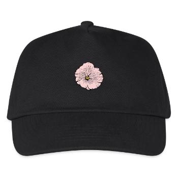Flower Pink Pink Flower Flowers Pink Pink Flowers - Kids’ Baseball Cap - black - Front