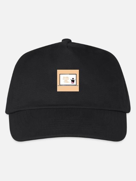 Reef Diver Design, Favorit, Cool - Kinder Basecap - Schwarz