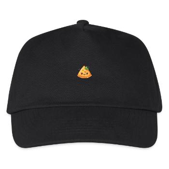 Glücklicher Samosa - Kinder Basecap - Schwarz - Vorne