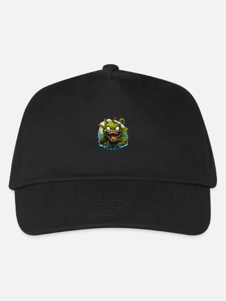 Plante carnivore sauvage en colère - Casquette de baseball Enfant - noir