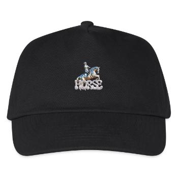 Show Jumper Chrome 2 - Kids’ Baseball Cap - black - Front