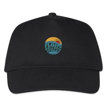 Summer River Floats Well With Others Float Trip - Kids’ Baseball Cap - black - Front