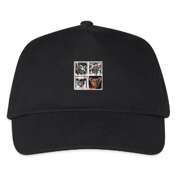 urban street 4 - Kinder Basecap - Schwarz - Vorne