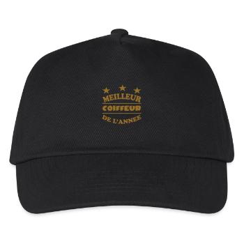 BEST HAIRDRESSER OF THE YEAR - Kids’ Baseball Cap - black - Front
