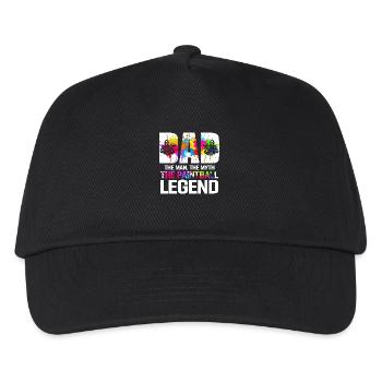 Dad The Man The Myth The Paintball Legend Tactical - Kids’ Baseball Cap - black - Front