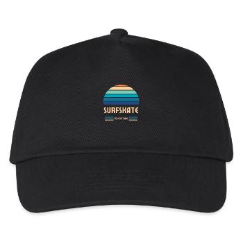 Surfskate No Flat Days - Kids’ Baseball Cap - black - Front