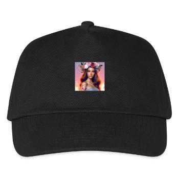 Schön. - Kinder Basecap - Schwarz - Vorne