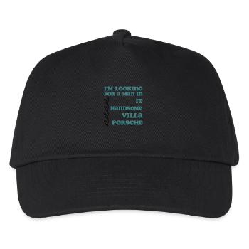 I'm looking for a man in IT - Kids’ Baseball Cap - black - Front