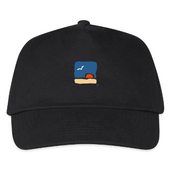 The sea - Kids’ Baseball Cap - black - Front