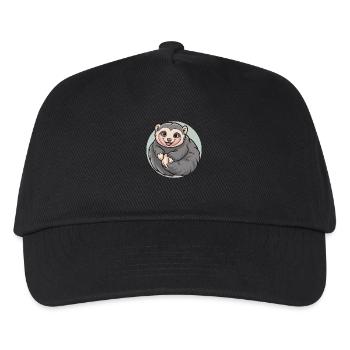 Langsame Loris - Kinder Basecap - Schwarz - Vorne