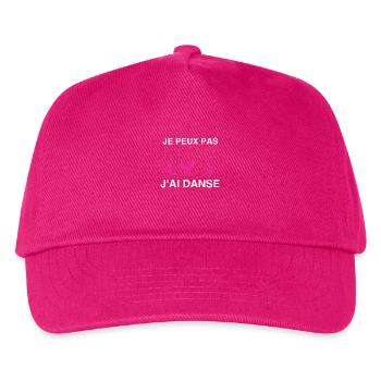 Je peux pas j'ai danse - Casquette de baseball Enfant - fuchsia - Devant