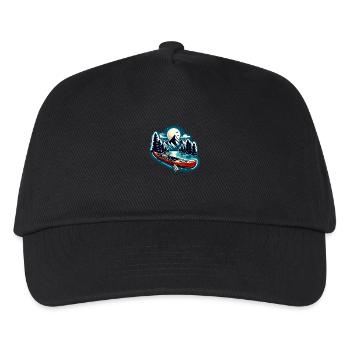 Paddle Boat - Kids’ Baseball Cap - black - Front