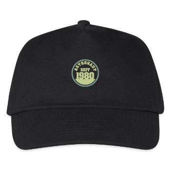1980 - Kinder Basecap - Schwarz - Vorne