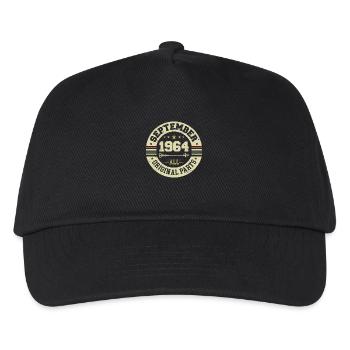 60. Geburtstag 1964 Legendär seit September 1964 - Kinder Basecap - Schwarz - Vorne