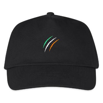krallen irland - Kinder Basecap - Schwarz - Vorne