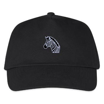 zebra - Kids’ Baseball Cap - black - Front