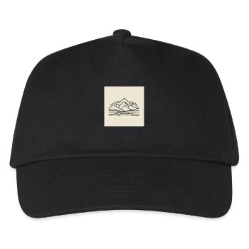 Tranquil Peaks - Kids’ Baseball Cap - black - Front