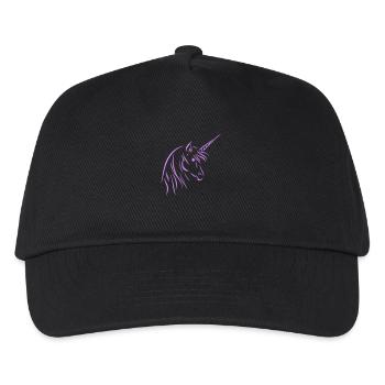 Unicorn Unicorn - Kids’ Baseball Cap - black - Front