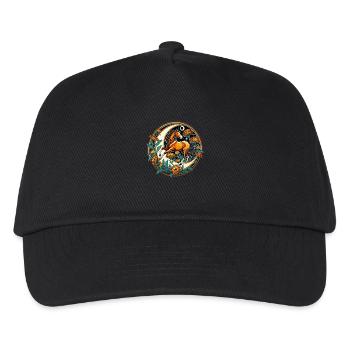 American Quarter Horse - Kids’ Baseball Cap - black - Front