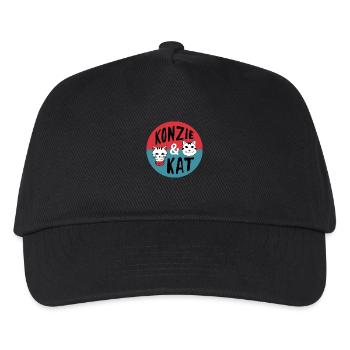 Konzie & Kat - Kids’ Baseball Cap - black - Front