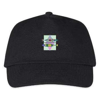 Fishes - Kids’ Baseball Cap - black - Front