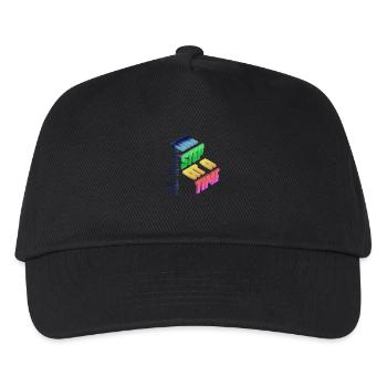 Take things one step at a time - Kids’ Baseball Cap - black - Front