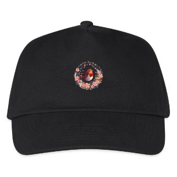 Robin - Kids’ Baseball Cap - black - Front