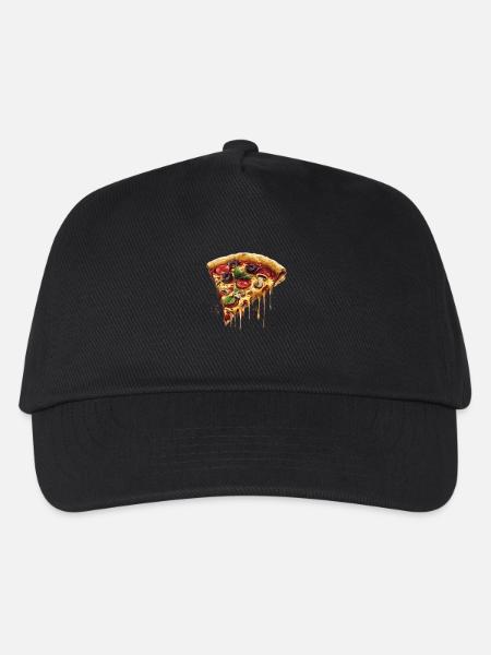Juicy Pizza Slize - Kinder Basecap - Schwarz