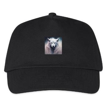 Wolf Spirit - Kinder Basecap - Schwarz - Vorne