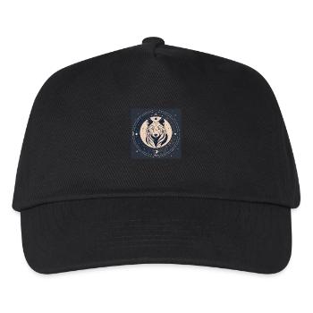 Wolf Spirit - Kinder Basecap - Schwarz - Vorne