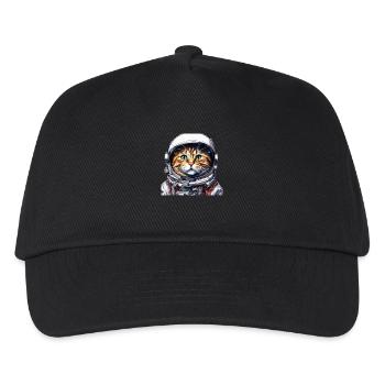 CAT ASTRONAUTE1 - Kids’ Baseball Cap - black - Front