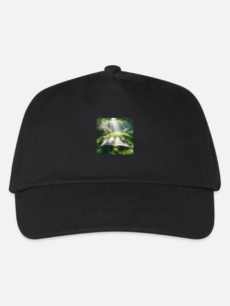 Book - Kids’ Baseball Cap - black