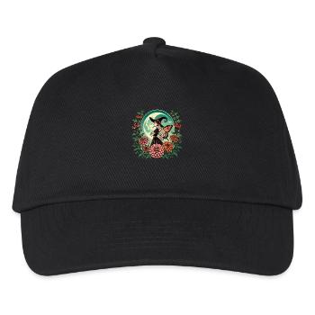 Fee Hexe - Kinder Basecap - Schwarz - Vorne